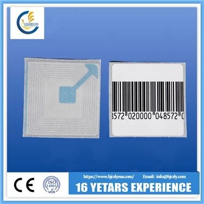 Eas 8.2mhz 4x4cm Rf autocolant pentru supermarket